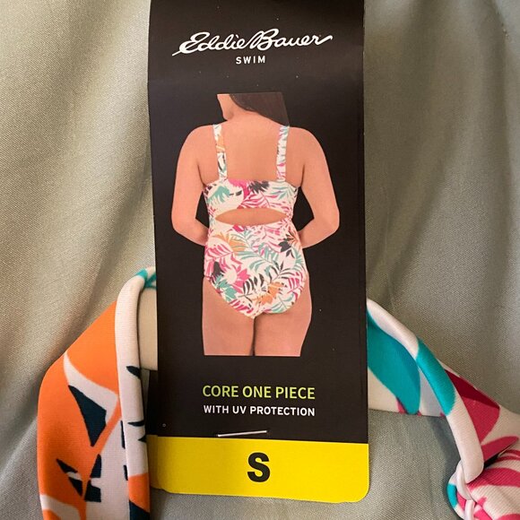 Eddie Bauer Core One piece Swimsuit with UV Protection, New with Tags - Picture 6 of 6